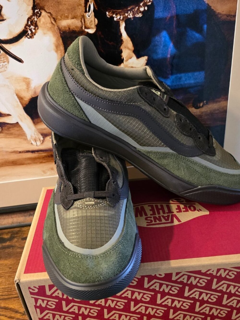 Vans UltraRange 2.0 Se Shoes Sneakers Ripstop Coal Brown VN000D61EMP Mens 11.5